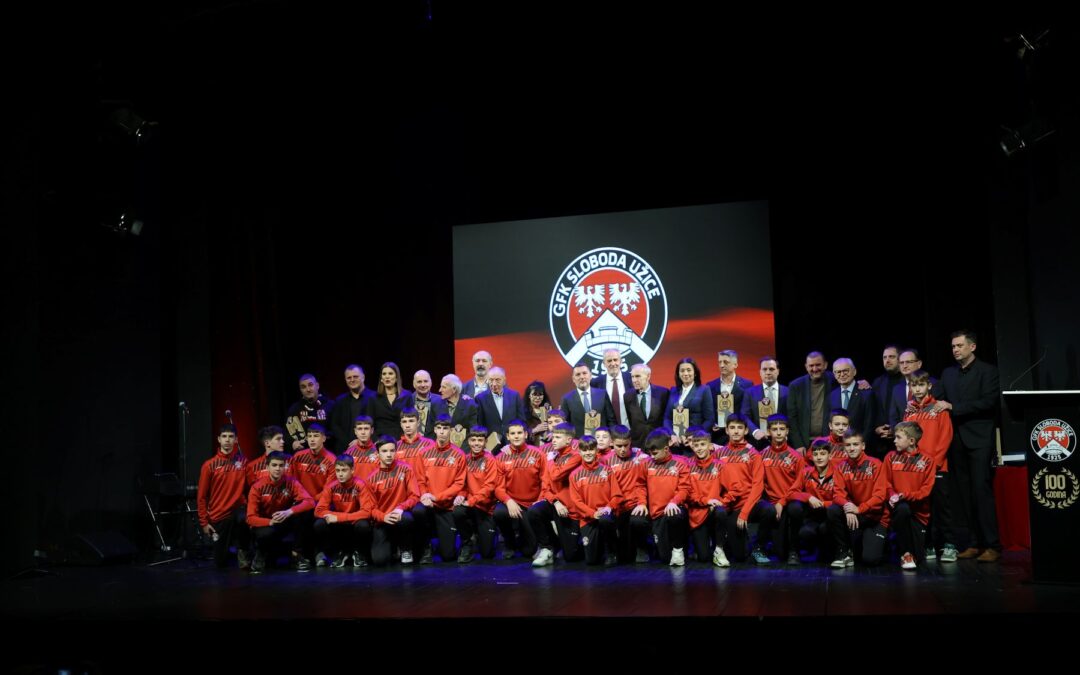 Valjaonica bakra Sevojno dobitnik plakete povodom 100 godina FK „Sloboda“